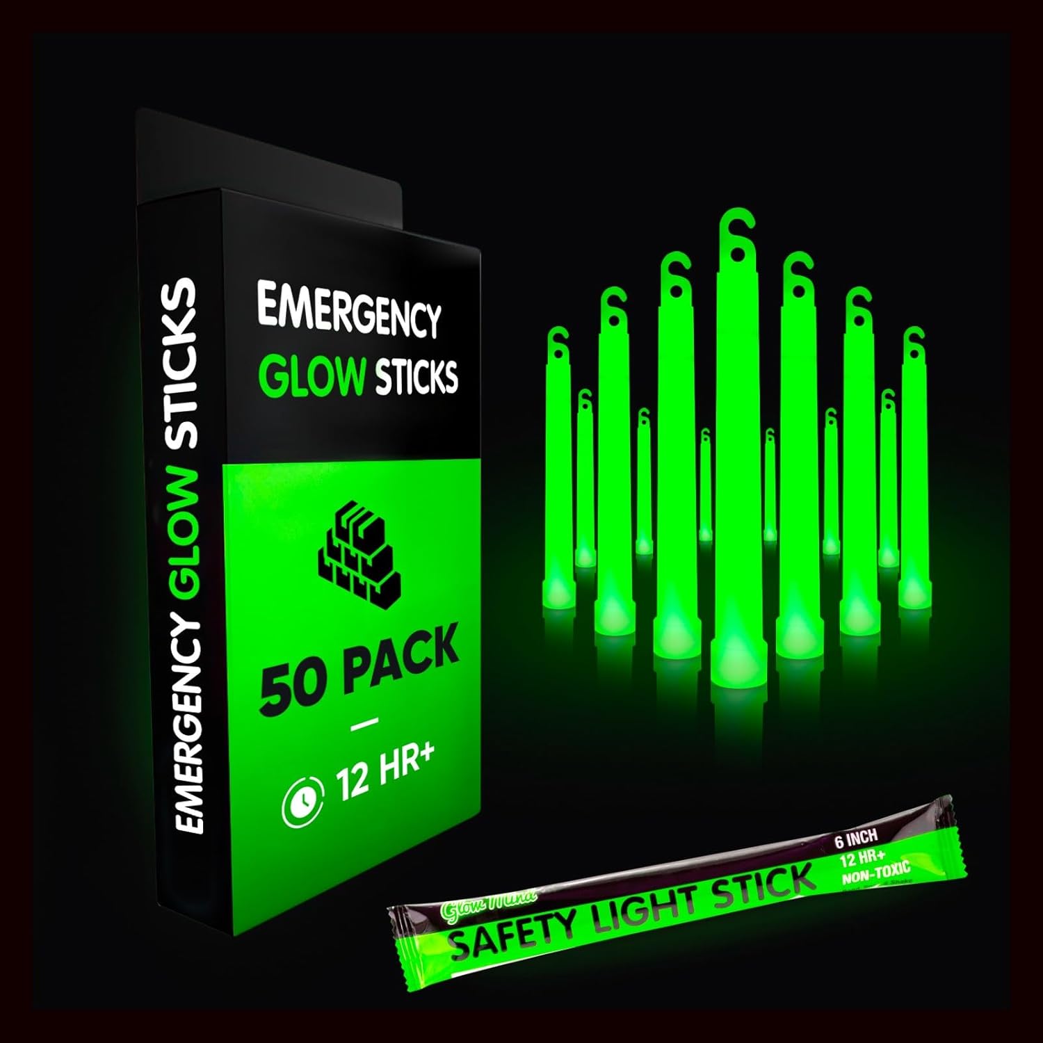 Emergency Glow Sticks – 12HR Industrial Grade