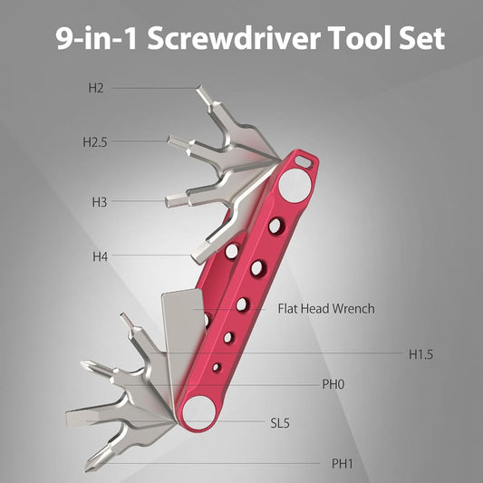 ULANZI 9-in-1 Folding Tool Set with Screwdrivers