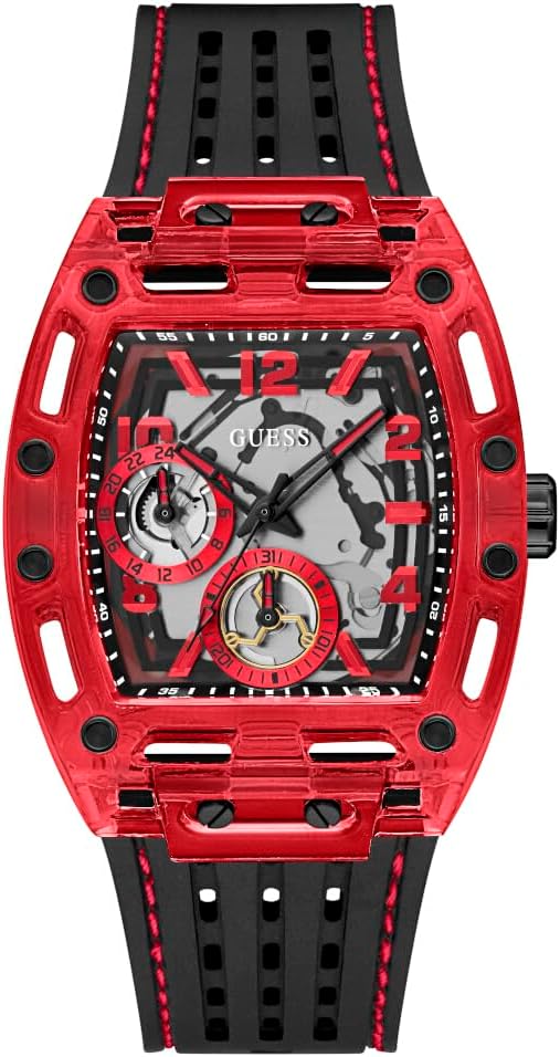 GUESS Men's Trend Tonneau 43mm Watch