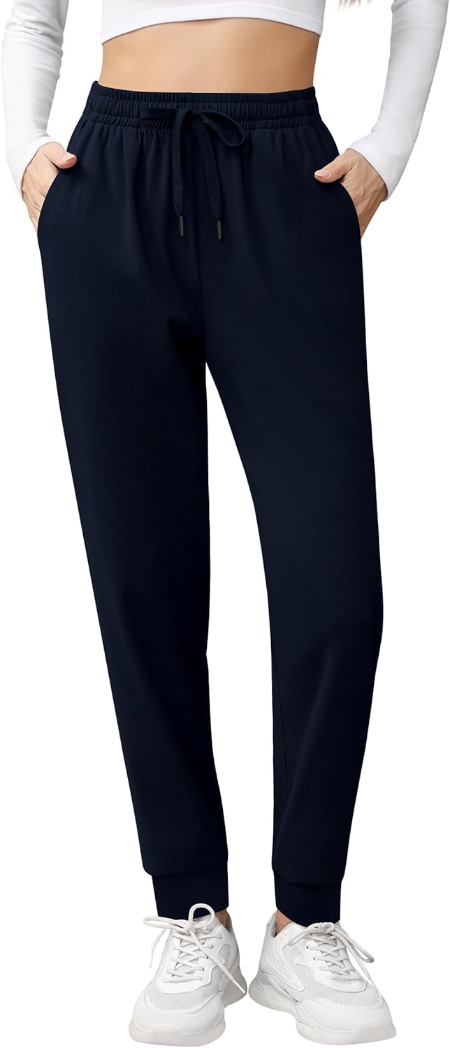 Missufe Women's High Waisted Baggy Sweatpants