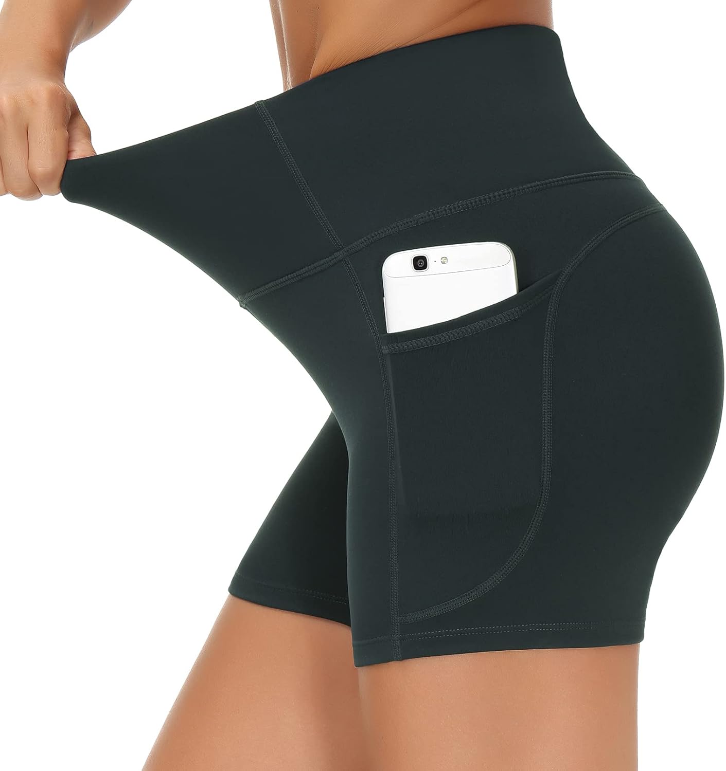 THE GYM Women's High-Waist Workout Shorts
