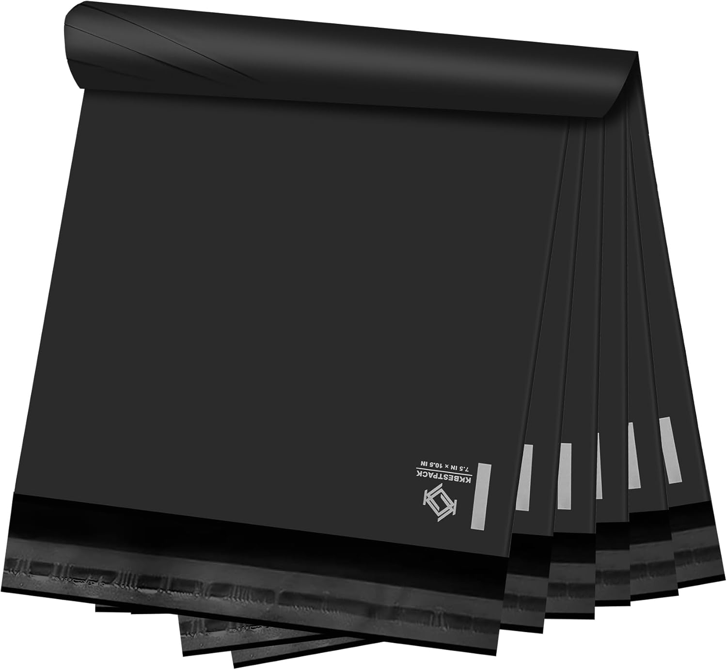 KKBESTPACK Black Packaging Envelopes 10x13