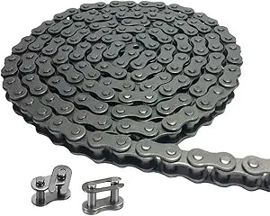 AZSSMUK Roller Chain 5 Feet Carbon Steel Material