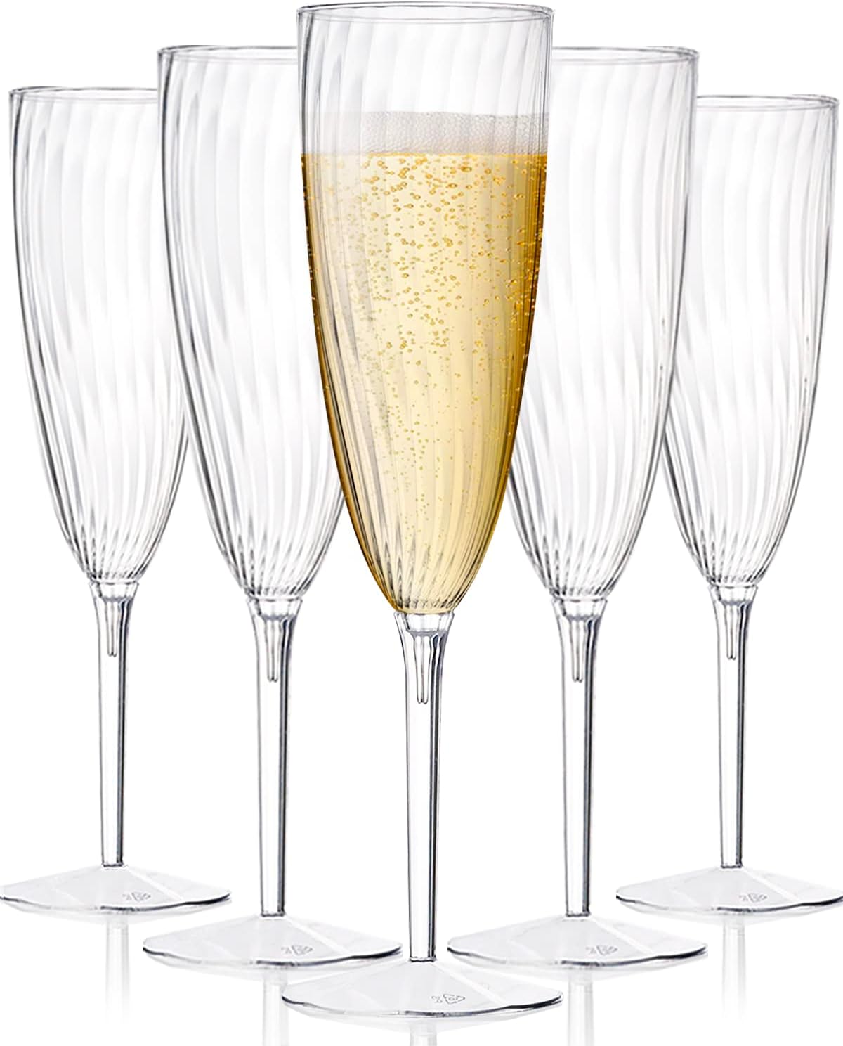 New Year Party Champagne Glasses Set