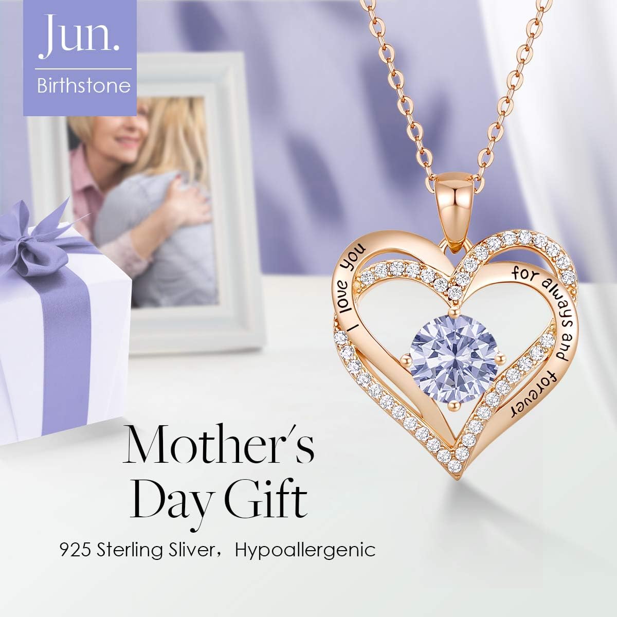 CDE Forever Love Heart Necklace Women