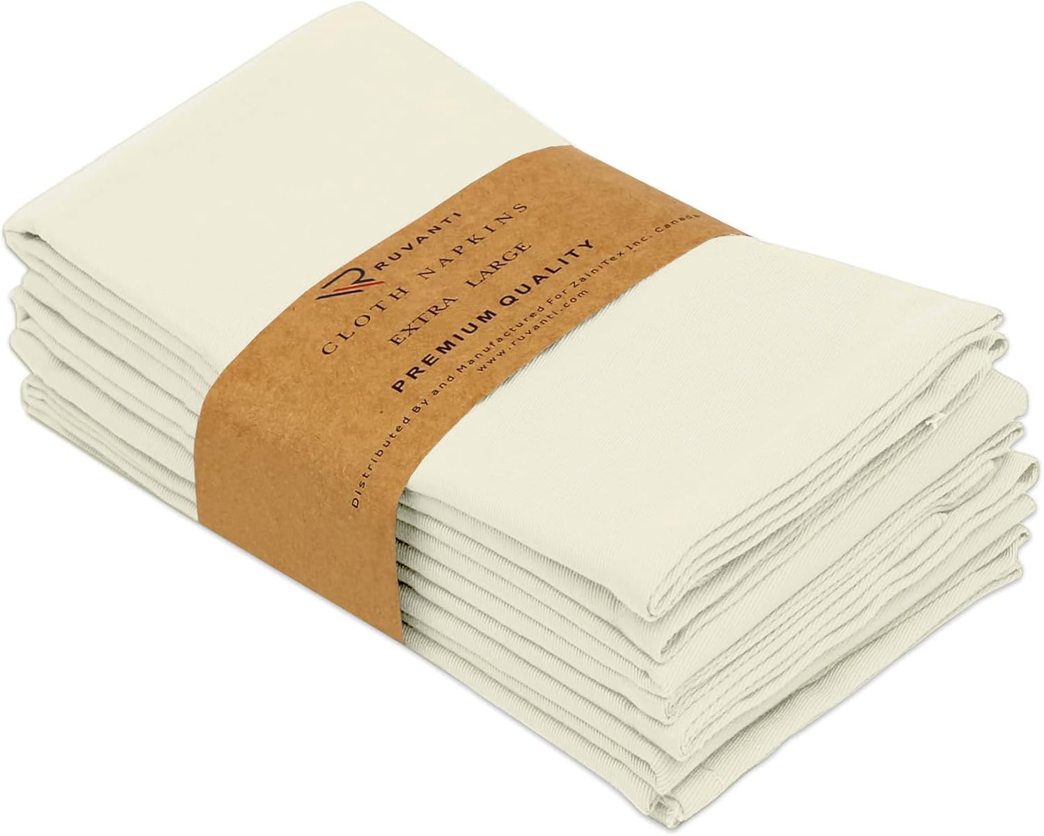 Ruvanti Cloth Napkins Set of Napkins Cloth Washable