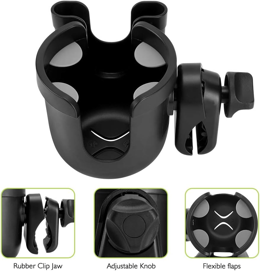 Accmor Stroller Cup Holder with Phone Mount