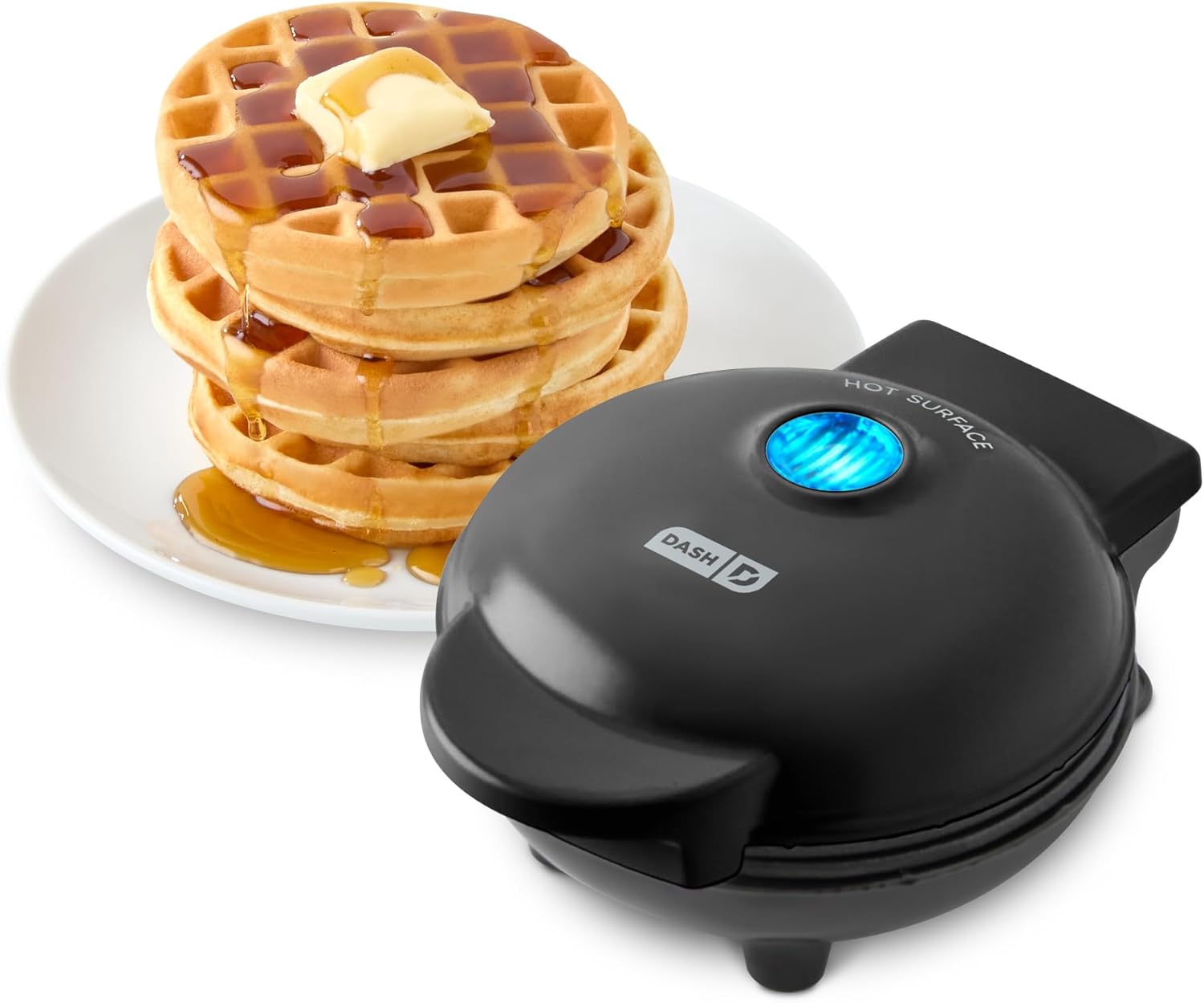 DASH Mini Waffle Maker 4" Nonstick Quick Heat-Up