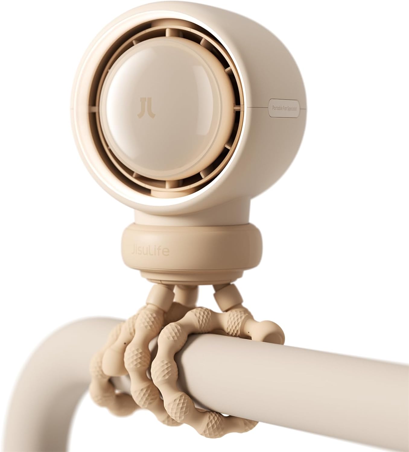 JISULIFE Stroller Fan Baby Large Battery Rechargeable Portable