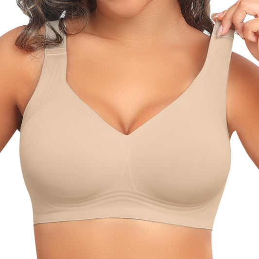 PoseFree Women's Seamless Wireless Bra