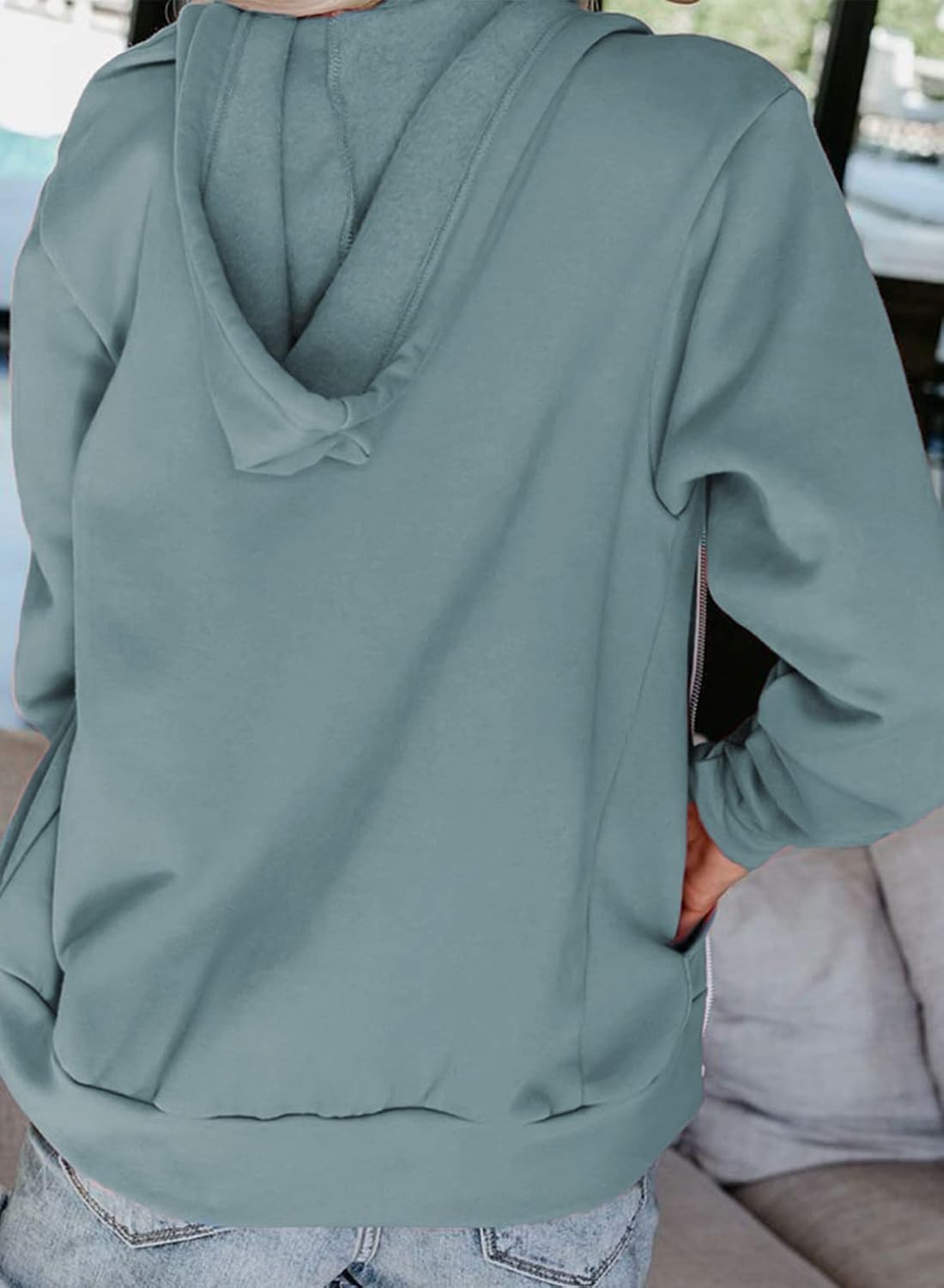 Dokotoo Women's Full Zip Up Hoodie for Women