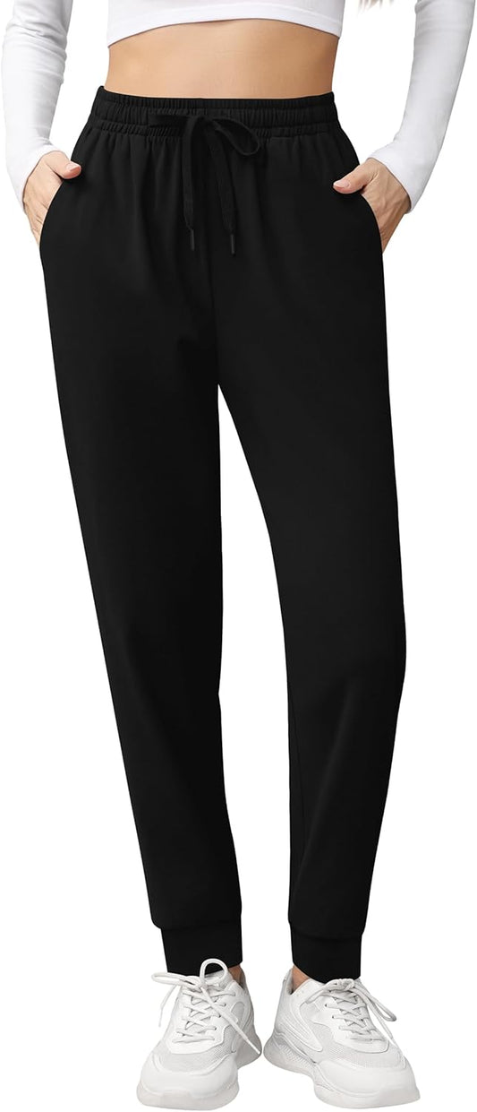 Missufe Women's High Waisted Baggy Sweatpants