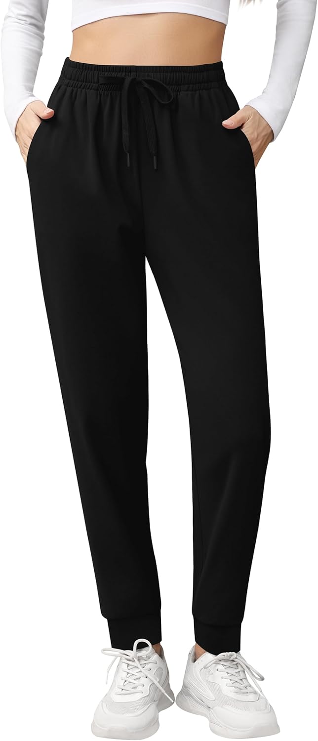 Missufe Women's High Waisted Baggy Sweatpants