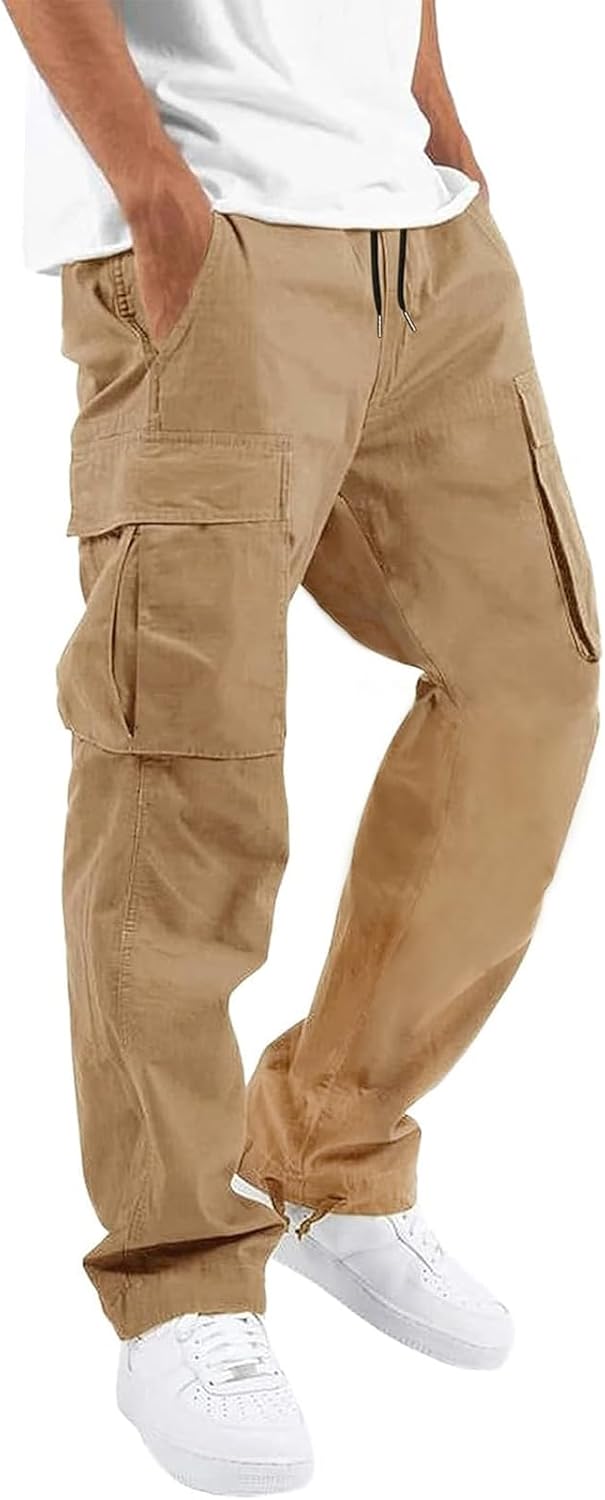 HUNGSON Mens Cargo Pants for Men