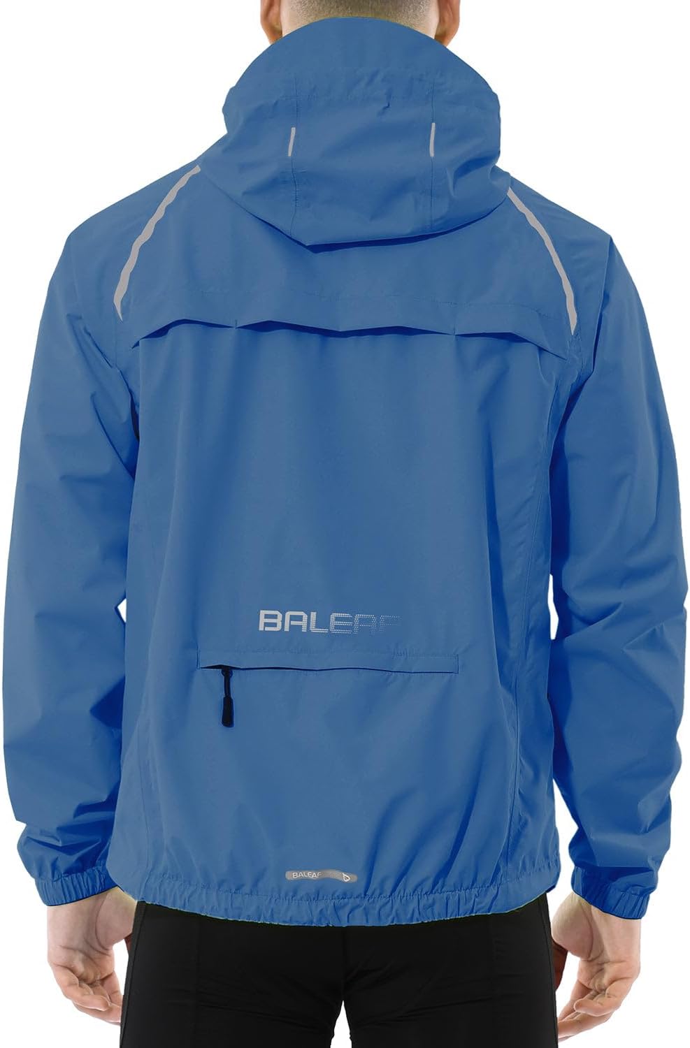 baleaf Men's Rain Jacket Waterproof Windbreaker
