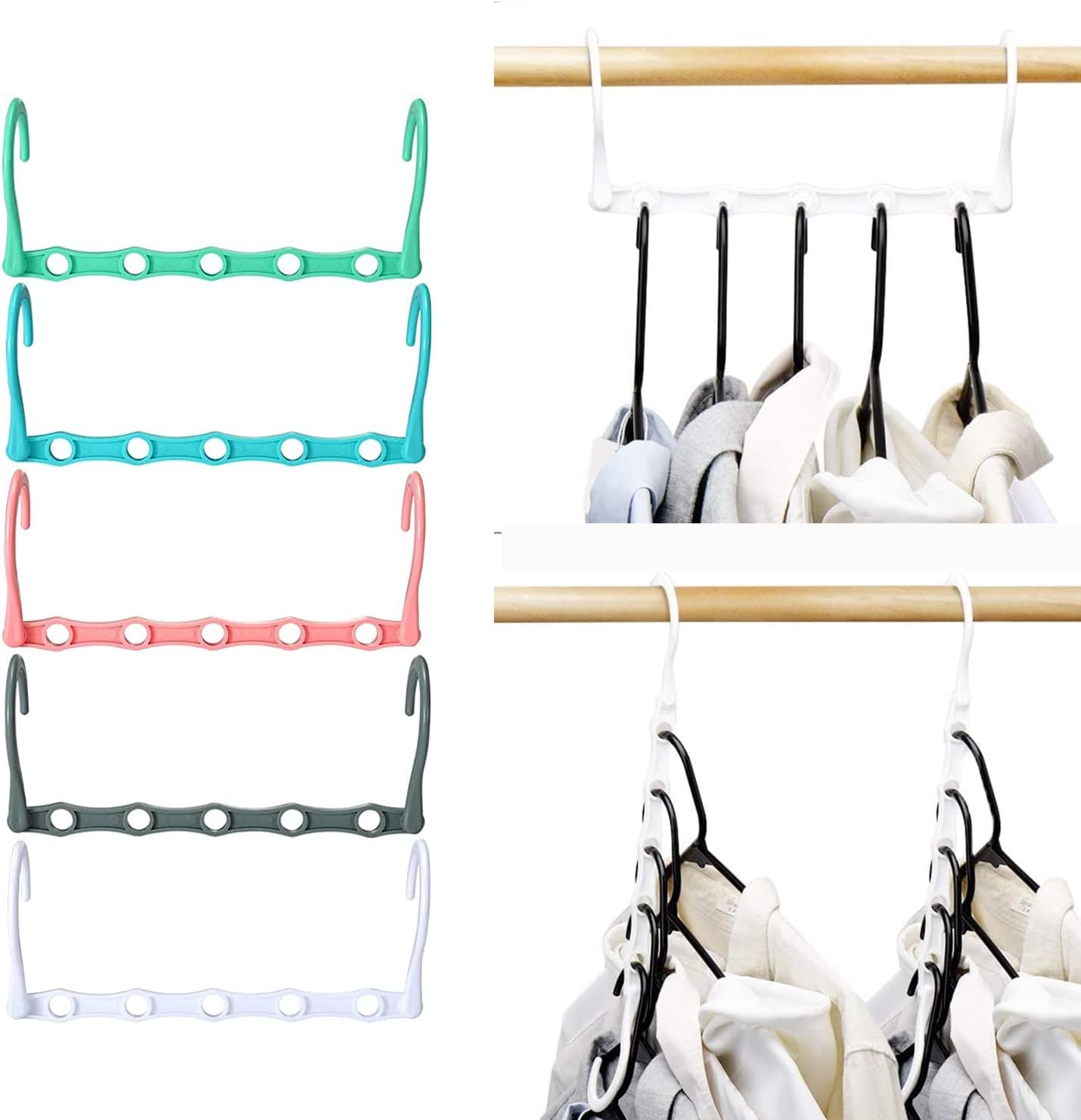 HOUSE DAY Space Saving Magic Hangers
