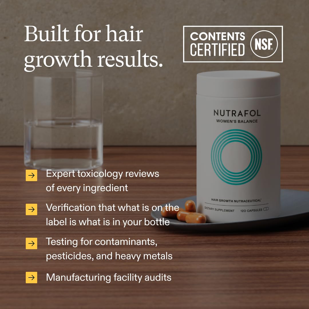 Nutrafol Women’s Hair Growth Supplements