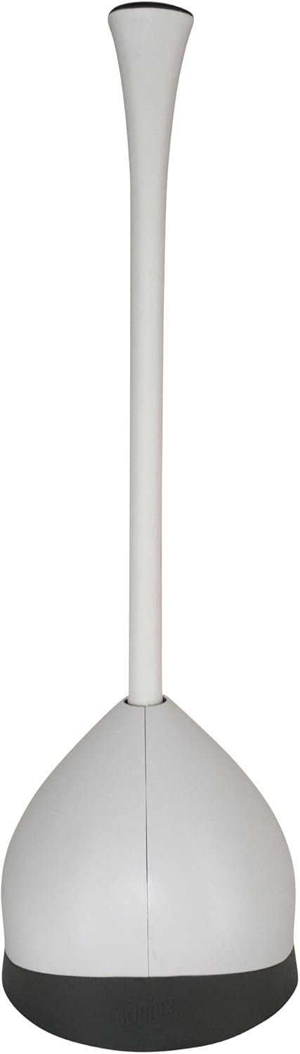 Clorox Toilet Plunger with Hideaway Holder Caddy