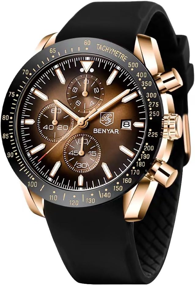 Luxury Waterproof Quartz Wrist Watch Men