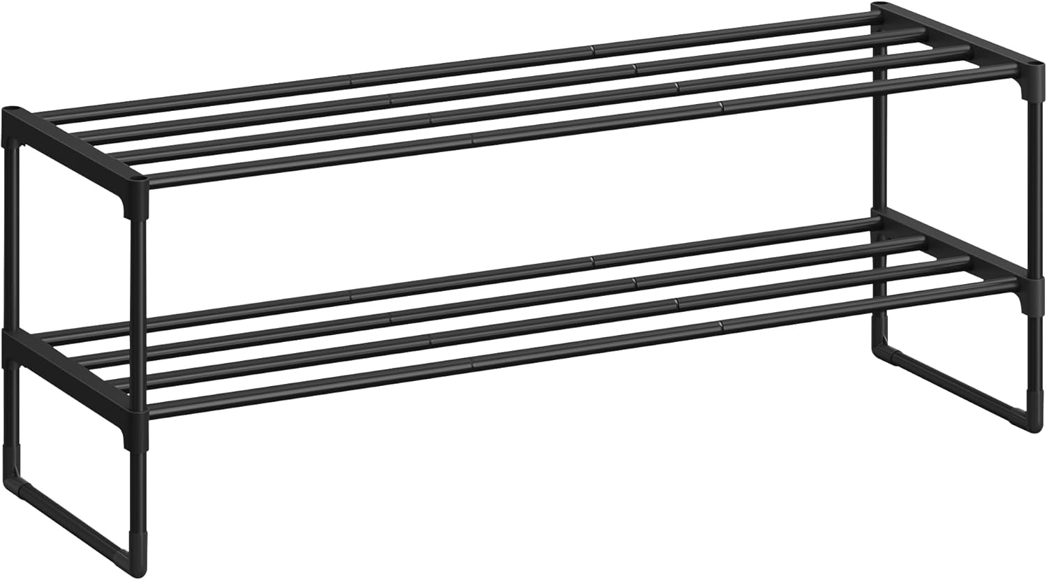 SONGMICS Shoe Rack, 3-Tier Shoe Organizer