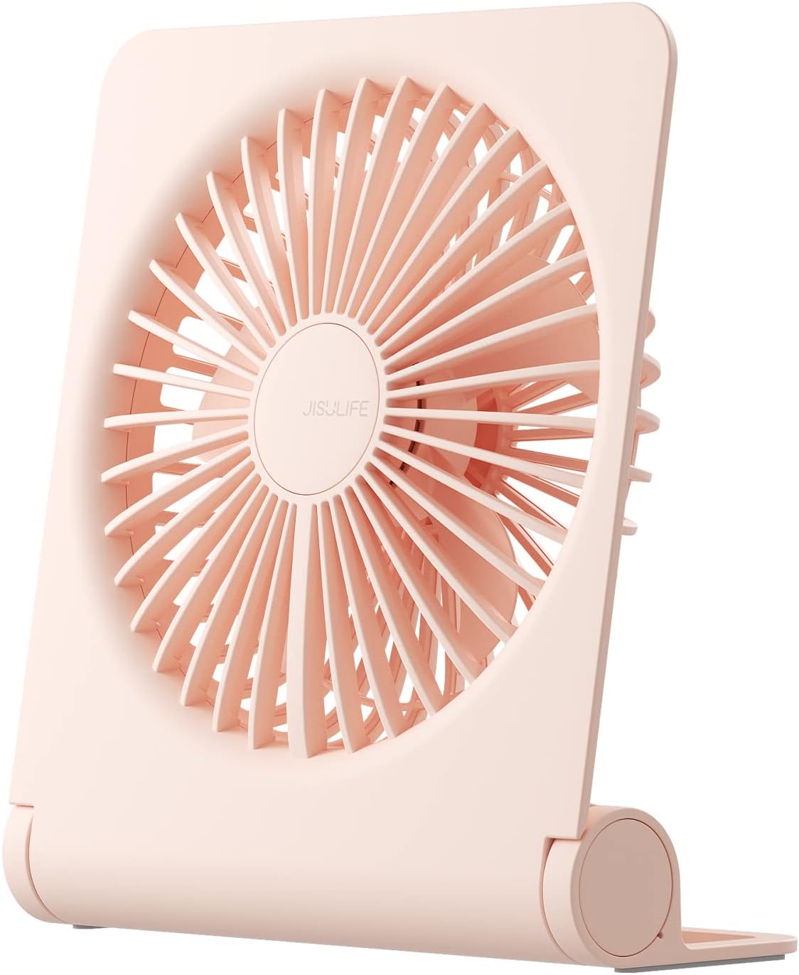 JISULIFE Small Desk Fan Portable Travel with Battery
