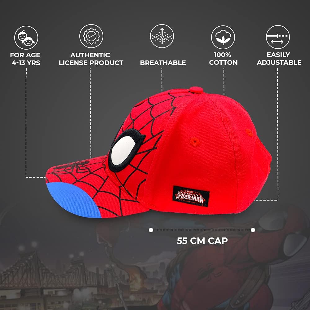 Marvel Accessory Supply Spider-Man 3D Boy Hat