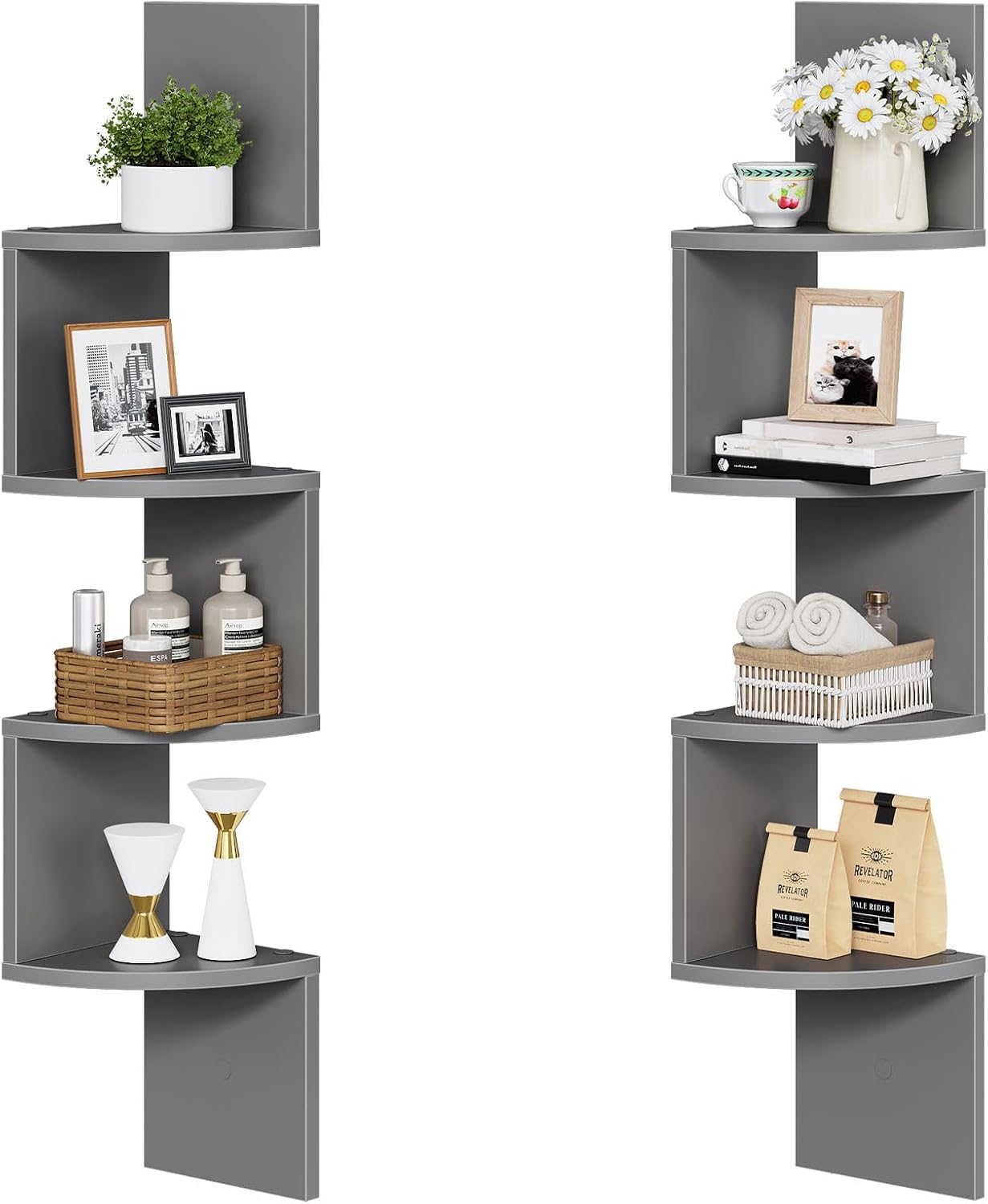 HOOBRO Corner Shelf Wall-Mounted