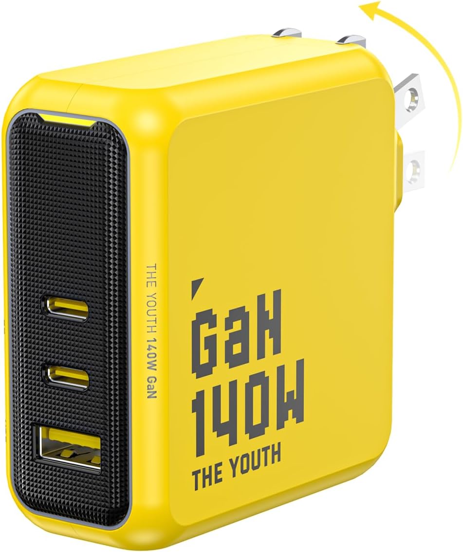AOHI Youth 140W GaN+ USB C Charger 100W Laptop Fast Charger