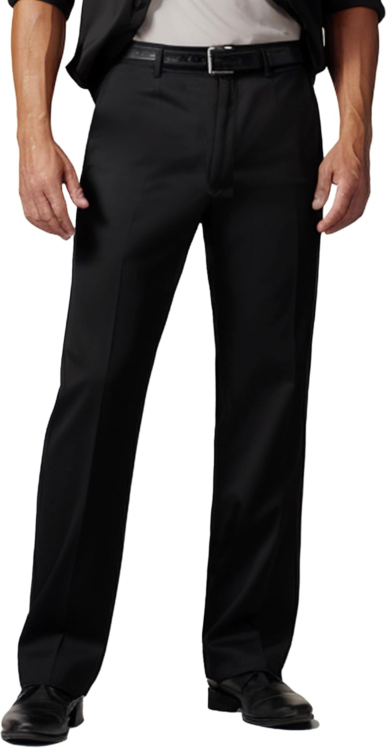 Men's Cozy Hidden Expandable Waist Dress Pants