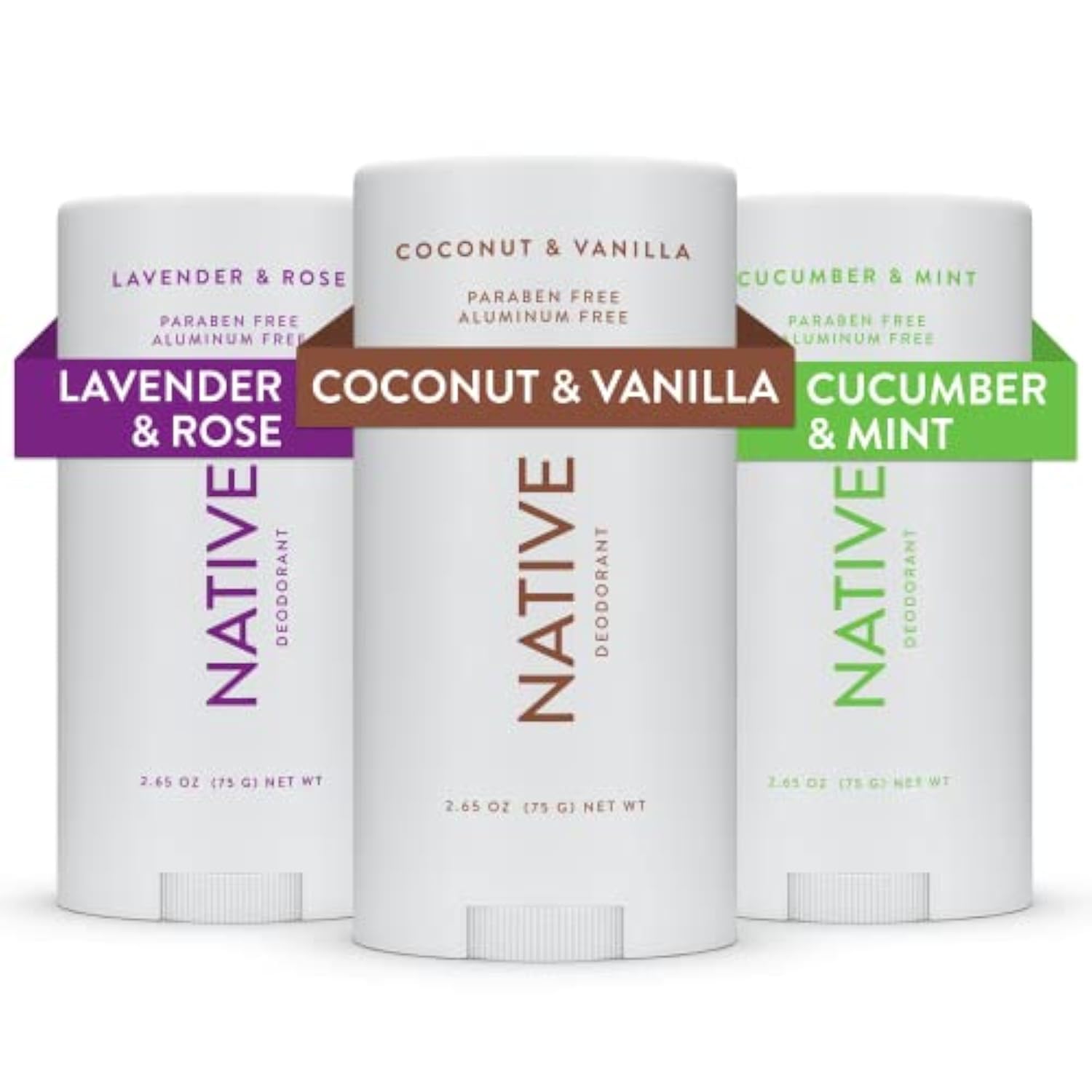 Native Deodorant Coconut & Vanilla Aluminum