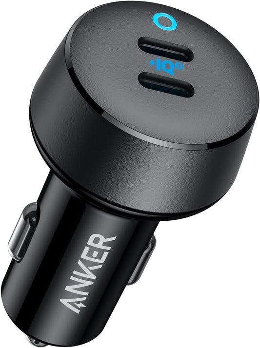 Anker USB-C Car Charger – Fast Charging for iPhone & Android