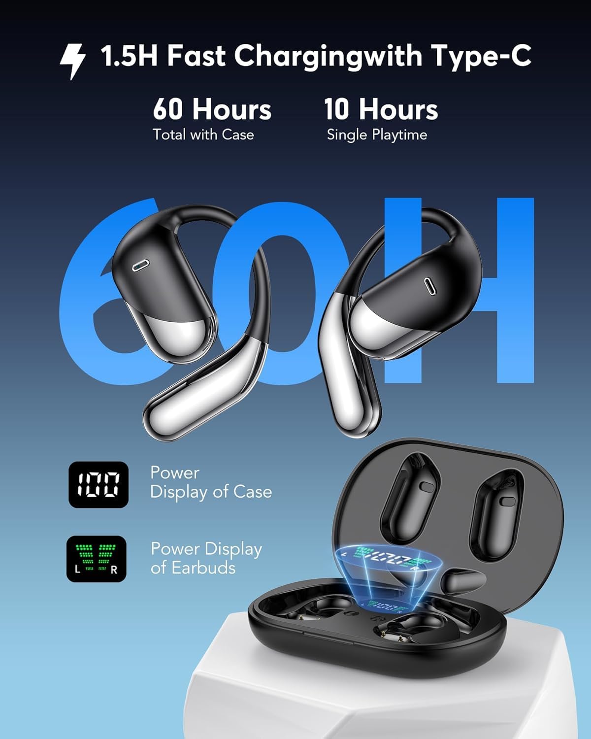 AI Translation Earbuds Real-Time Translator
