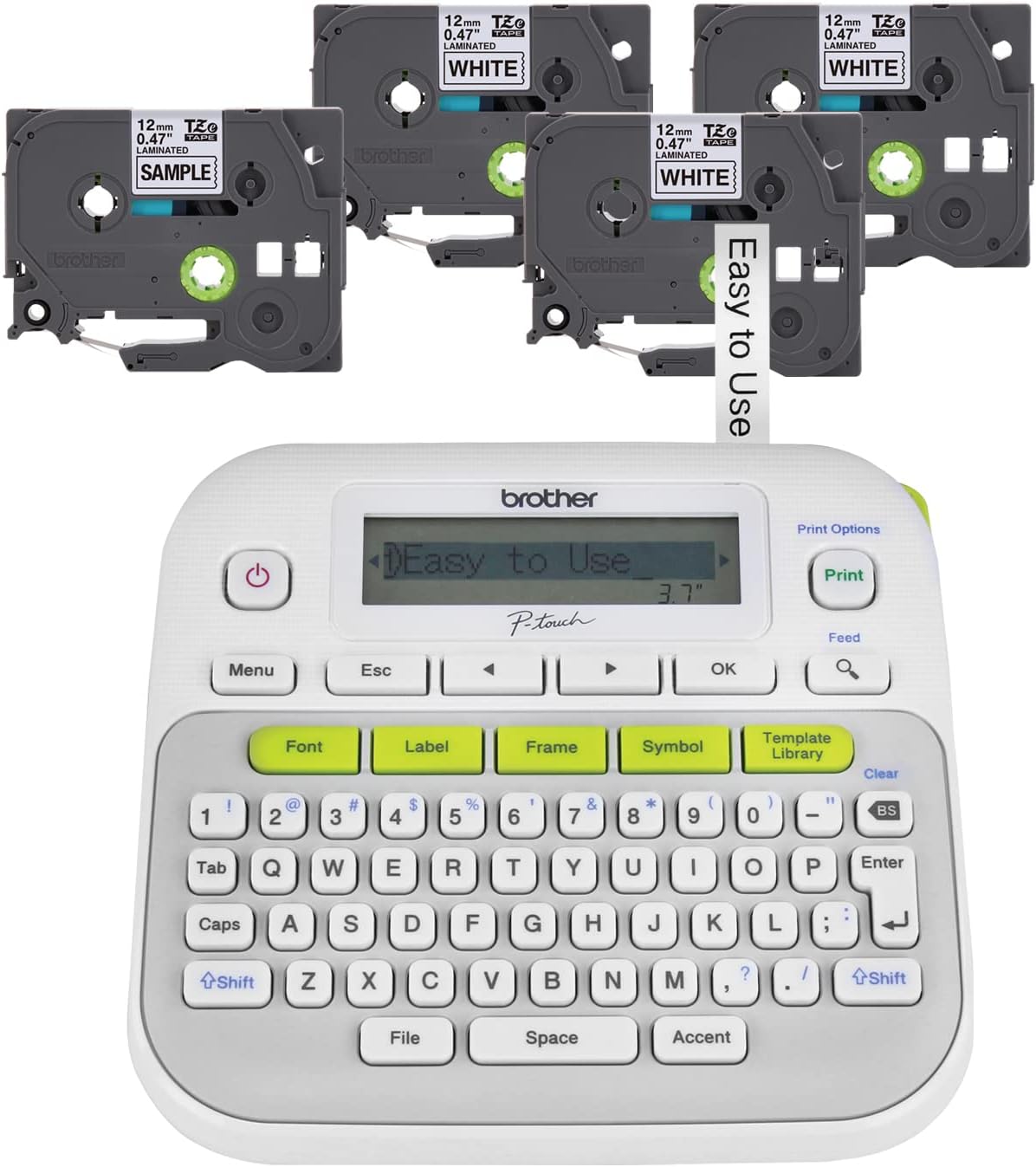 Brother P-Touch Label Maker Bundle