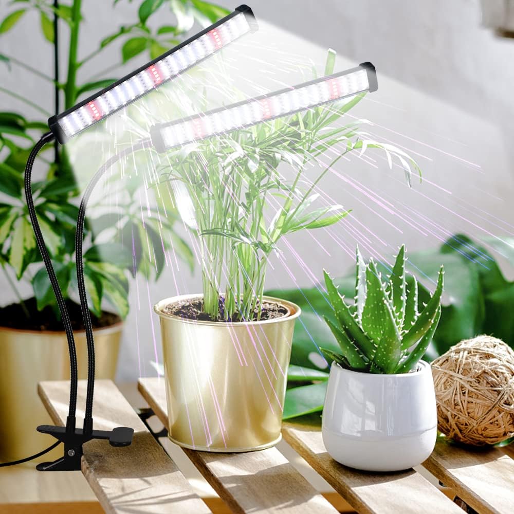 GooingTop Grow Light Super Bright White Desktop Lamp