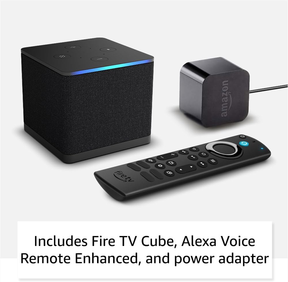 Amazon Fire TV Cube 4K UHD Alexa Streaming Device