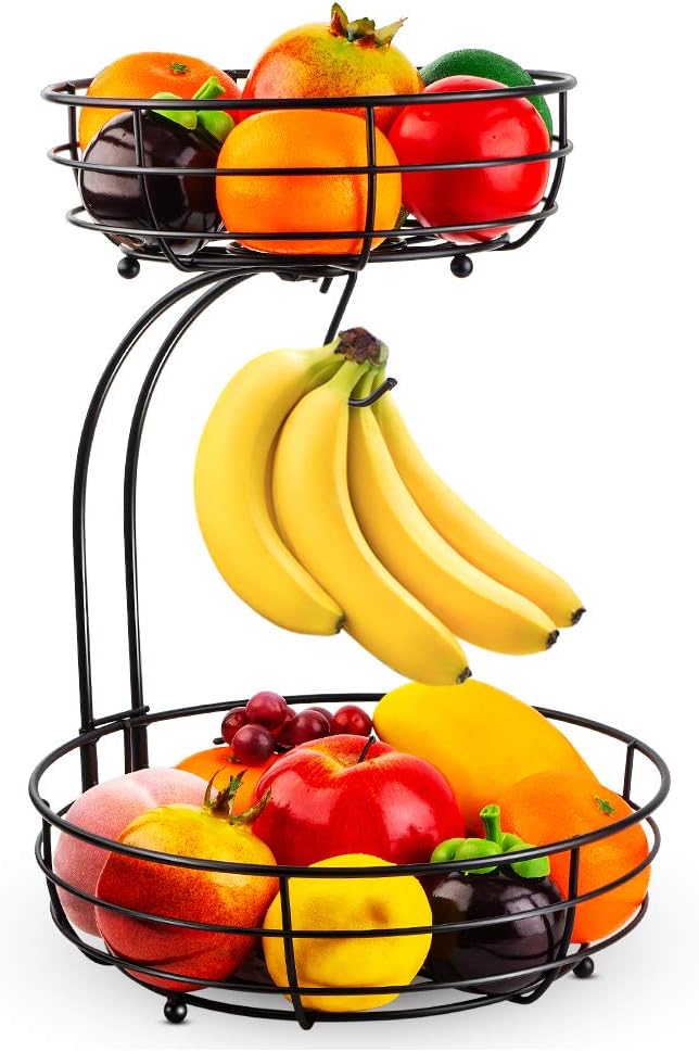 Auledio Iron Fruit Vegetables Basket