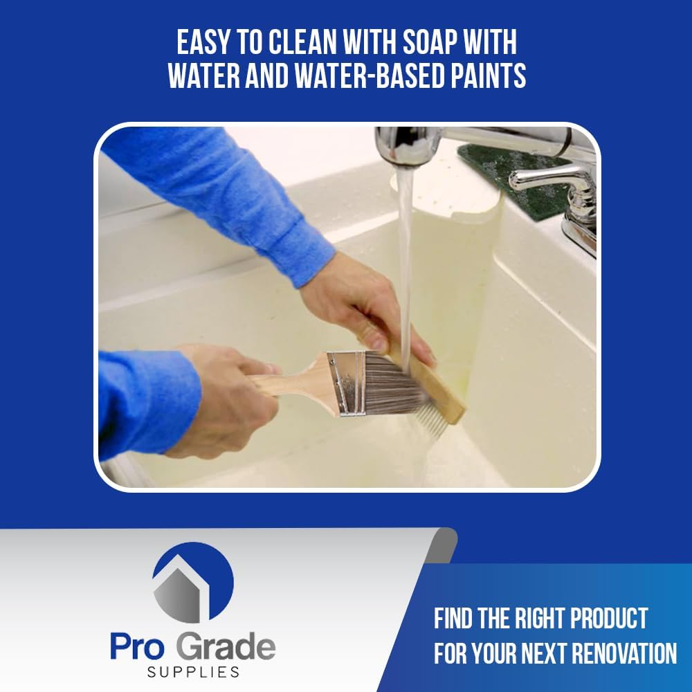 Pro Grade Paint Brushes 5-Piece Paint Brush Set