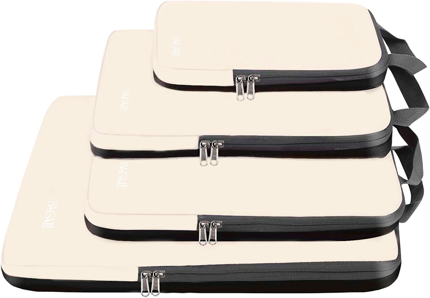 BAGAIL Compression Packing Cubes Travel Organizers