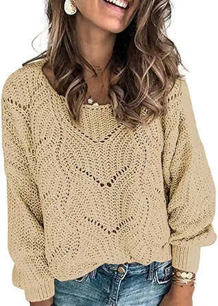 Dokotoo Womens Sweaters 2025 Crewneck
