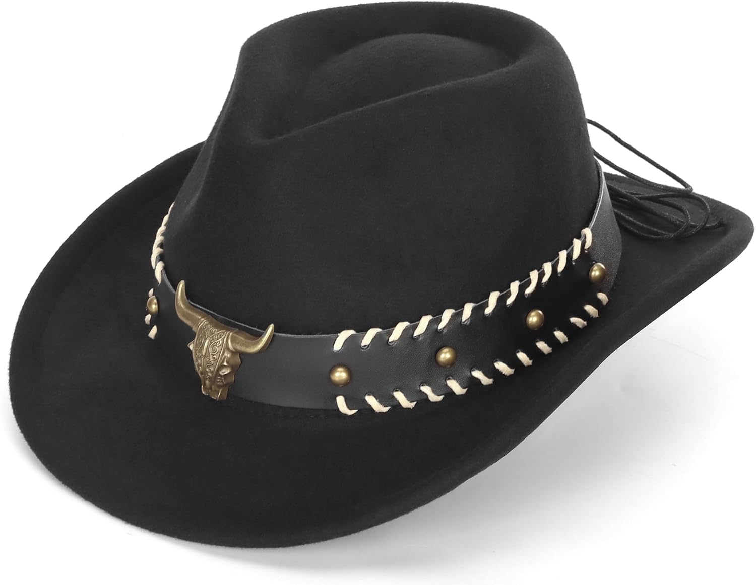 Kids-Cowboy-Bull-Head-Hats Boys Girls Western-HatsToddler