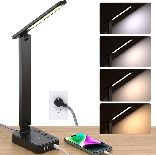 Addtam LED Desk Lamp – Touch, 4 Modes