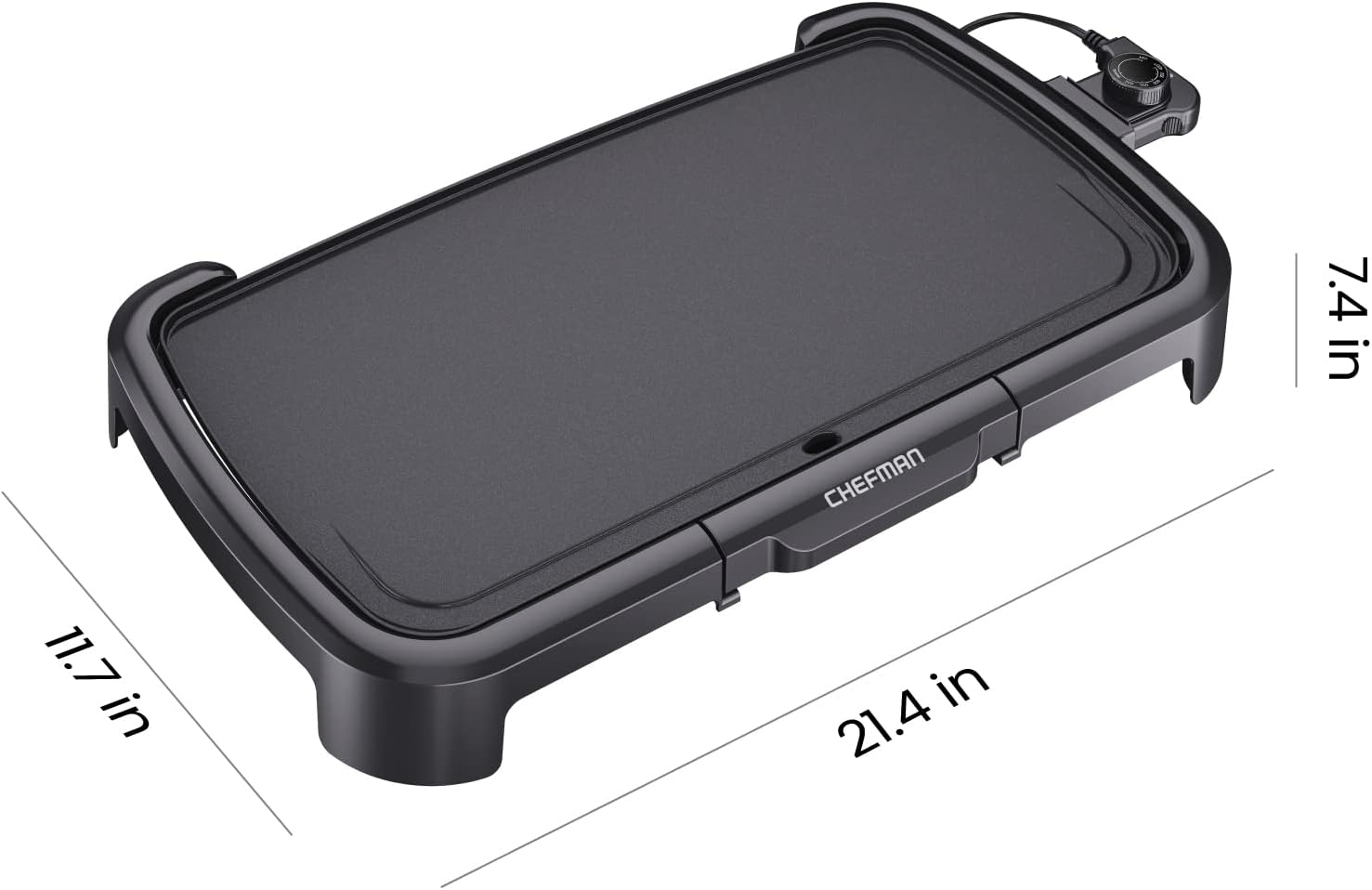 Chefman XL Electric Griddle 10"x20" Nonstick