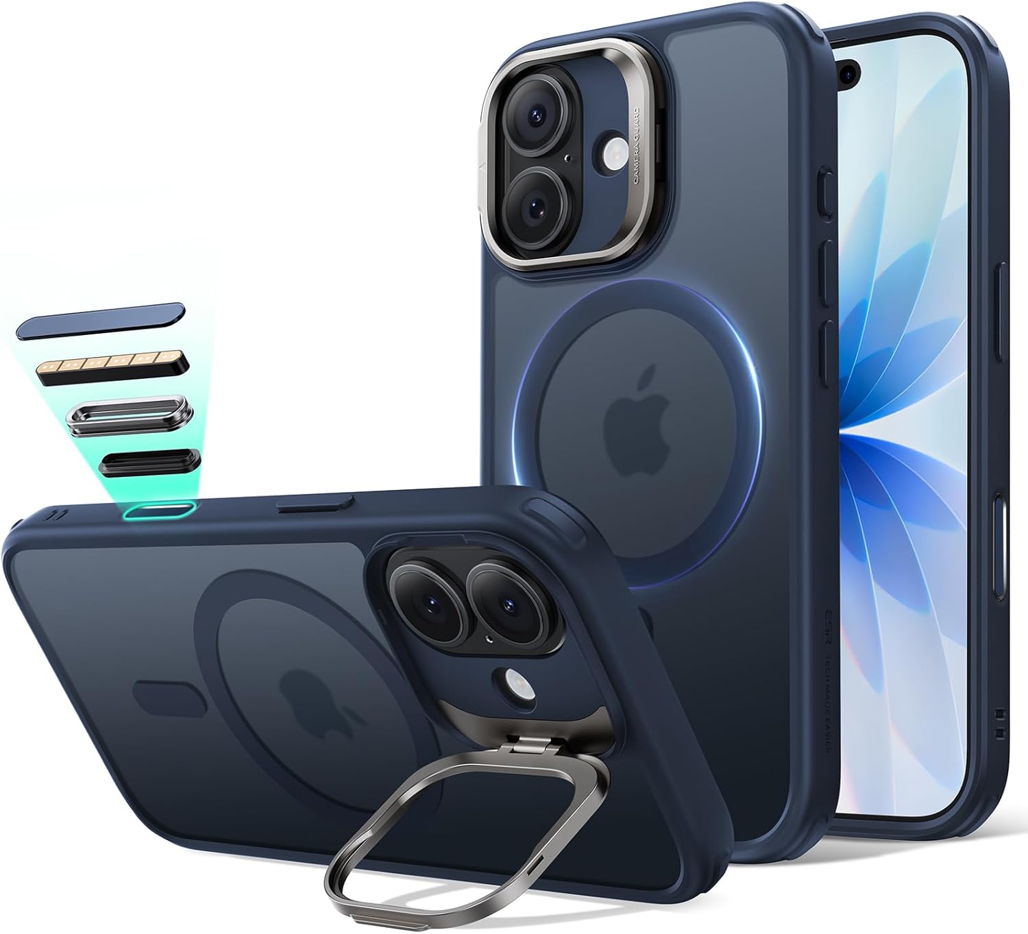 ESR for iPhone 17 Pro Max Case with Stash Stand