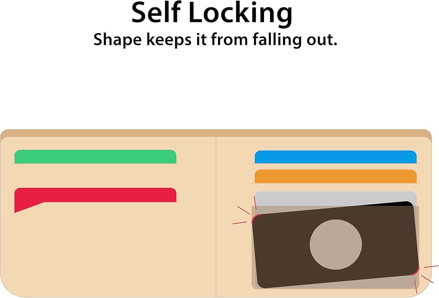 TagVault AirTag Wallet Holder