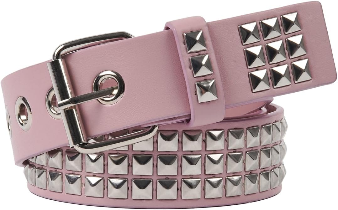 Studded Belt, Metal Punk Rock Rivet belt