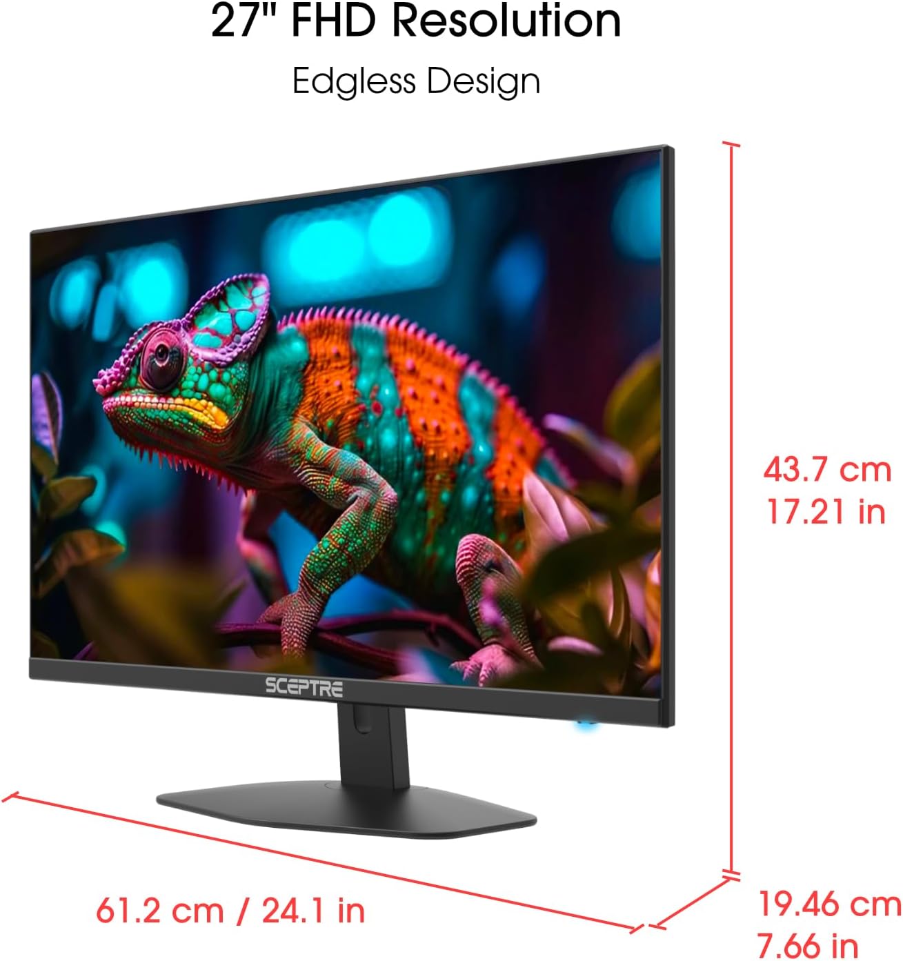 Sceptre 27" Gaming Monitor with Speakers