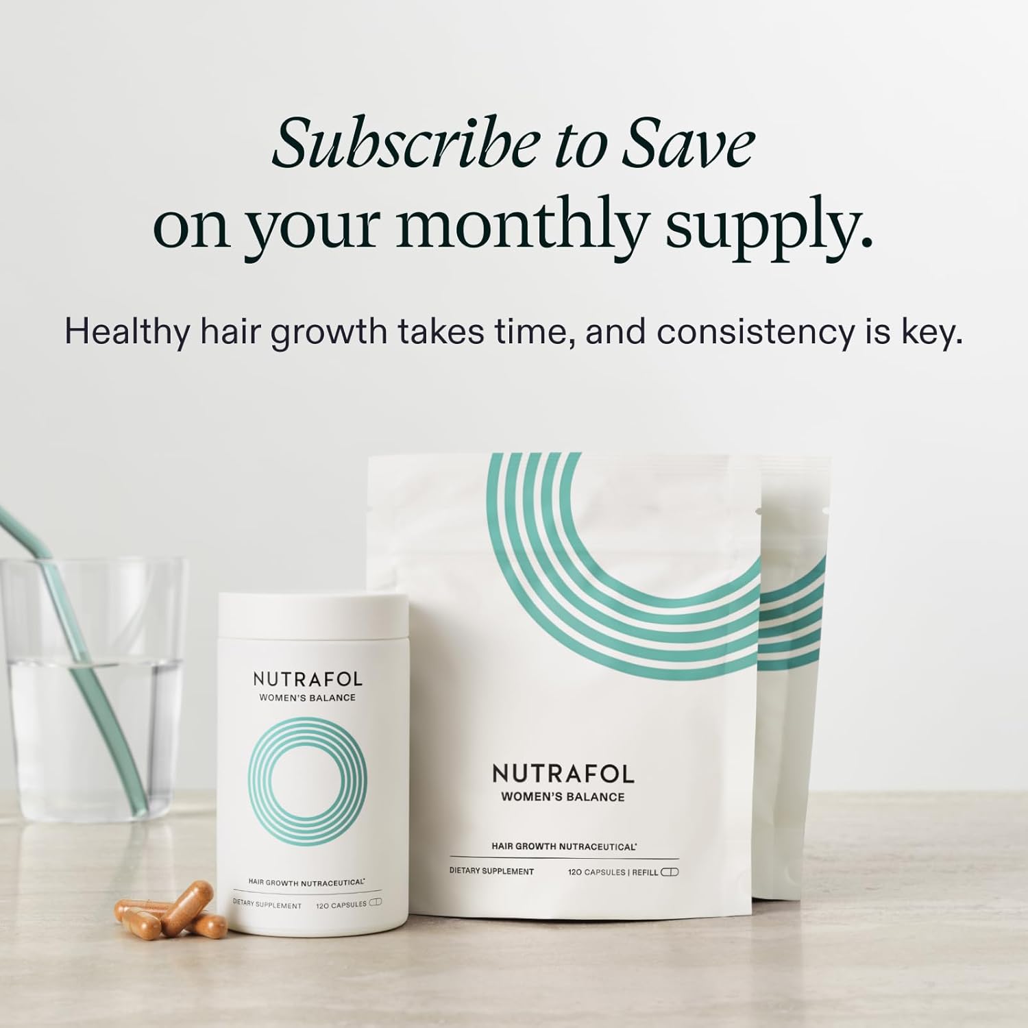 Nutrafol Women’s Hair Growth Supplements