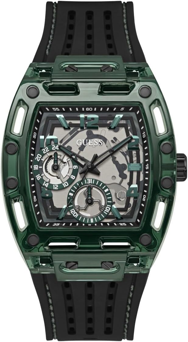 GUESS Men's Trend Tonneau 43mm Watch