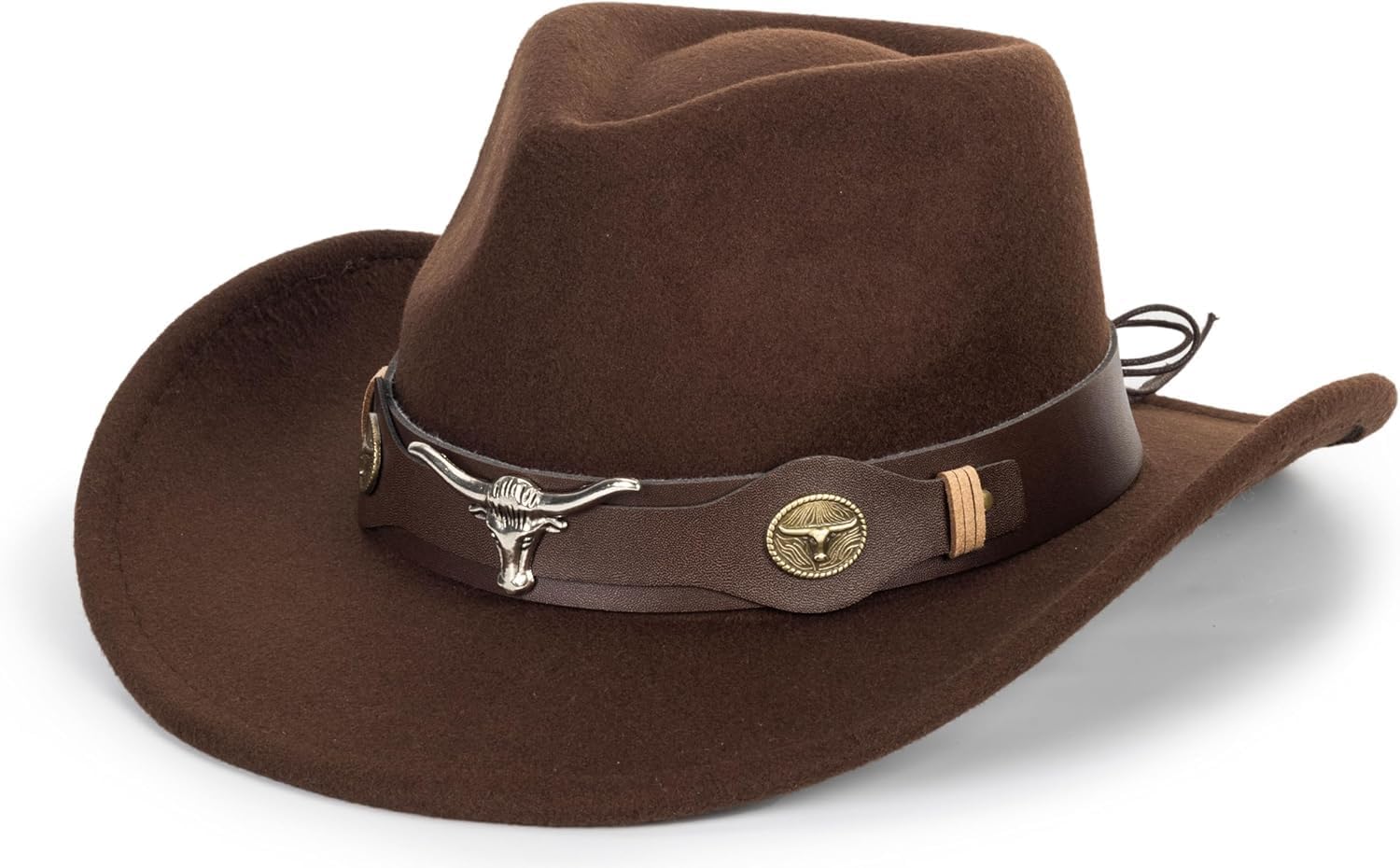 Kids-Cowboy-Bull-Head-Hats Boys Girls Western-HatsToddler