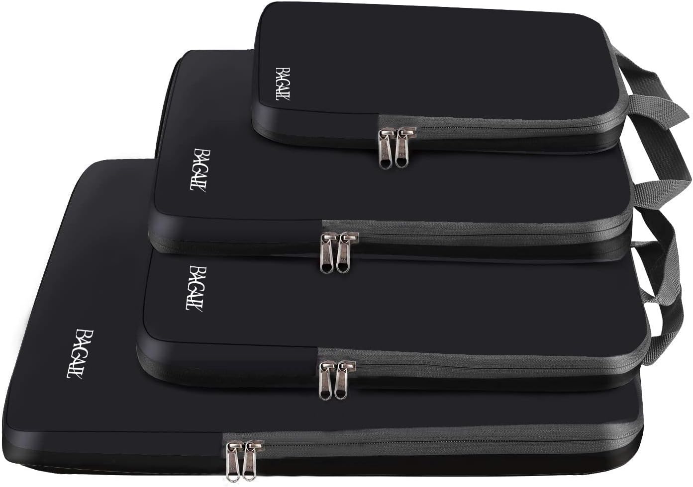 BAGAIL Compression Packing Cubes Travel Organizers